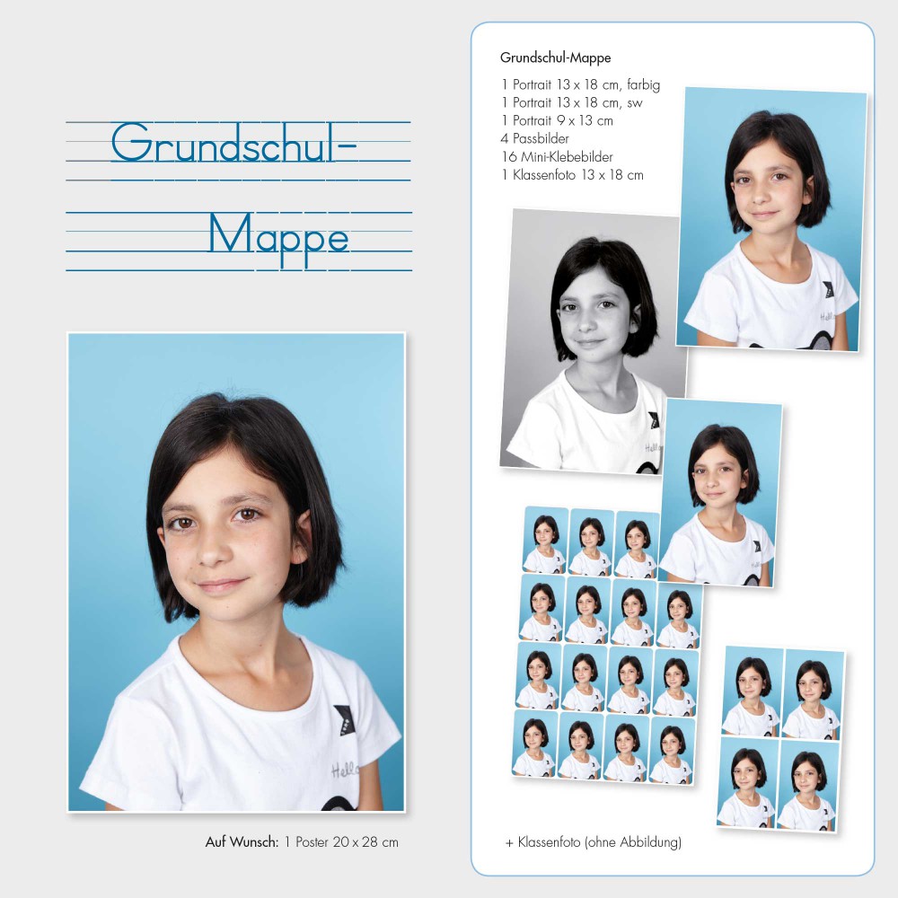 Schulfotografie 'Grundschulmappe'